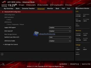 ROG Strix X399 E Gamin BIOS 17